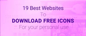 Read more about the article 19 Best Websites To Download Free Icons For your personal use
