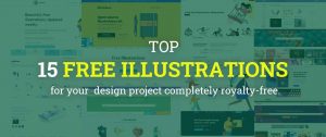 Top 15 Free illustrations for your design project completely royalty-free.