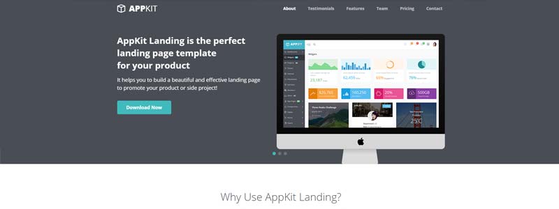 appkitlanding landing page