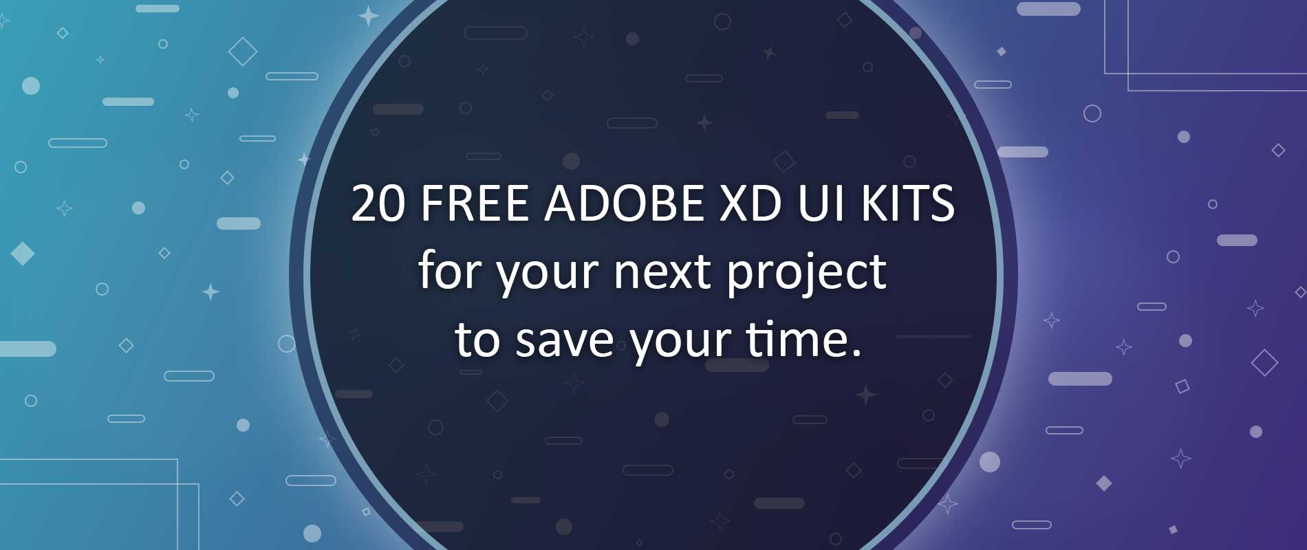 Read more about the article 20 Free Adobe XD UI kits for your next project to save your time.