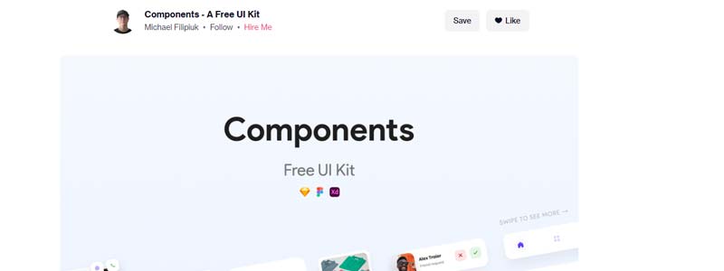 Components - A Free UI Kit