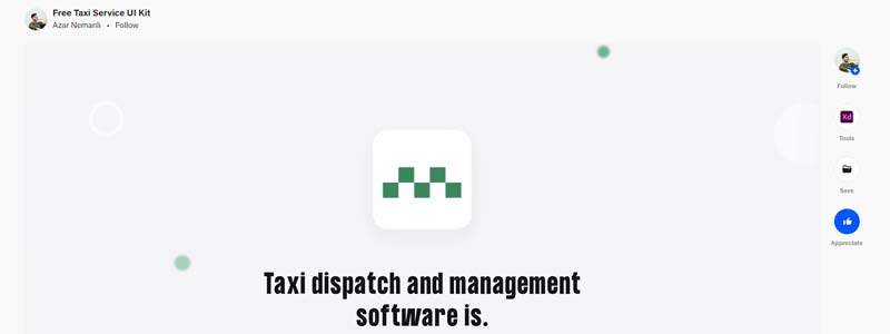 Free Taxi Service UI Kit
