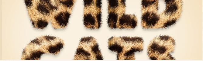 Animal Fur Text Effect